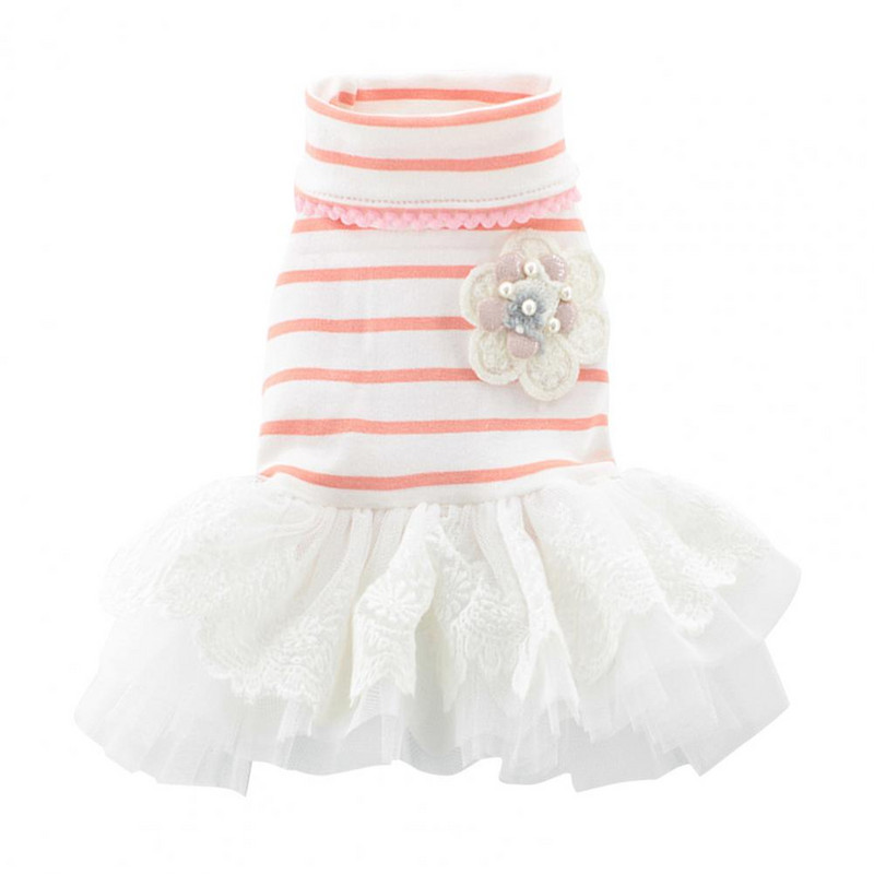 Koerakleit Koerte rõivad Suure elastsusega võrgust servaga pullover Suvised kiisurõivad õue