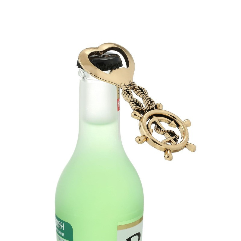 1 tk Ocean Series roolipudeliavaja Peen peokingitused Retro ankur kombineeritud pakendiavaja Tööriistad Baarikaunistusvidinad