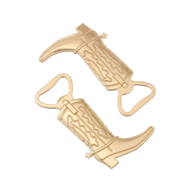 Kovboju zābaki sakausējuma alus pudeļu attaisīšanas rīks virtuves bārs ballītes alus attaisāmais sīkrīks Eiropas amerikāņu kāzām personalizēta dāvanas ideja