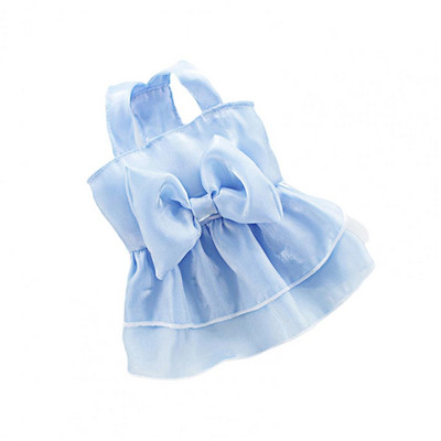 Skaista kleita mājdzīvniekam Eleganta kleita ar pleciem, uzkrītoša kleita mājdzīvnieka kucēnam, princeses kleita