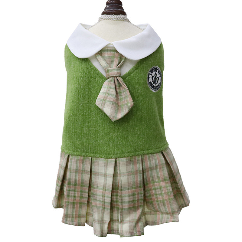 Sweet Dog Sweater Drēbes Kleita kucēnam Kaķim Suņa Hoodie Džemperi Svārki maziem Suņiem Čivavas pūdelis Trikotāžas Kostīma Apģērbs