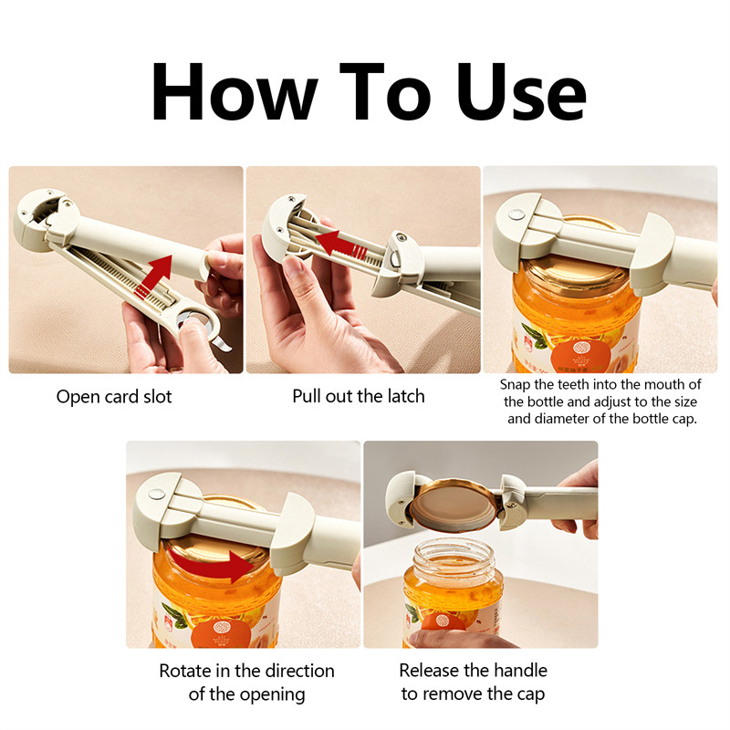 Multifunktsionaalne sissetõmmatav pudeliavaja roostevabast terasest konserviavaja läbimõõt 2,5-9,5 cm Reguleeritava kaanega veiniõlleavaja köögividin