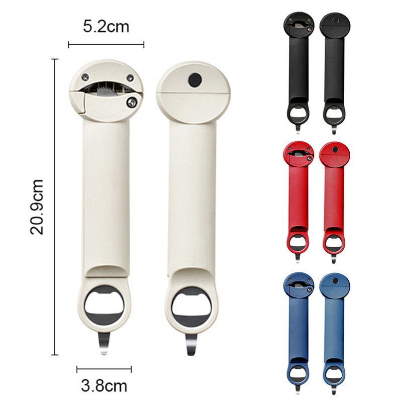 Multifunktsionaalne sissetõmmatav pudeliavaja roostevabast terasest konserviavaja läbimõõt 2,5-9,5 cm Reguleeritava kaanega veiniõlleavaja köögividin