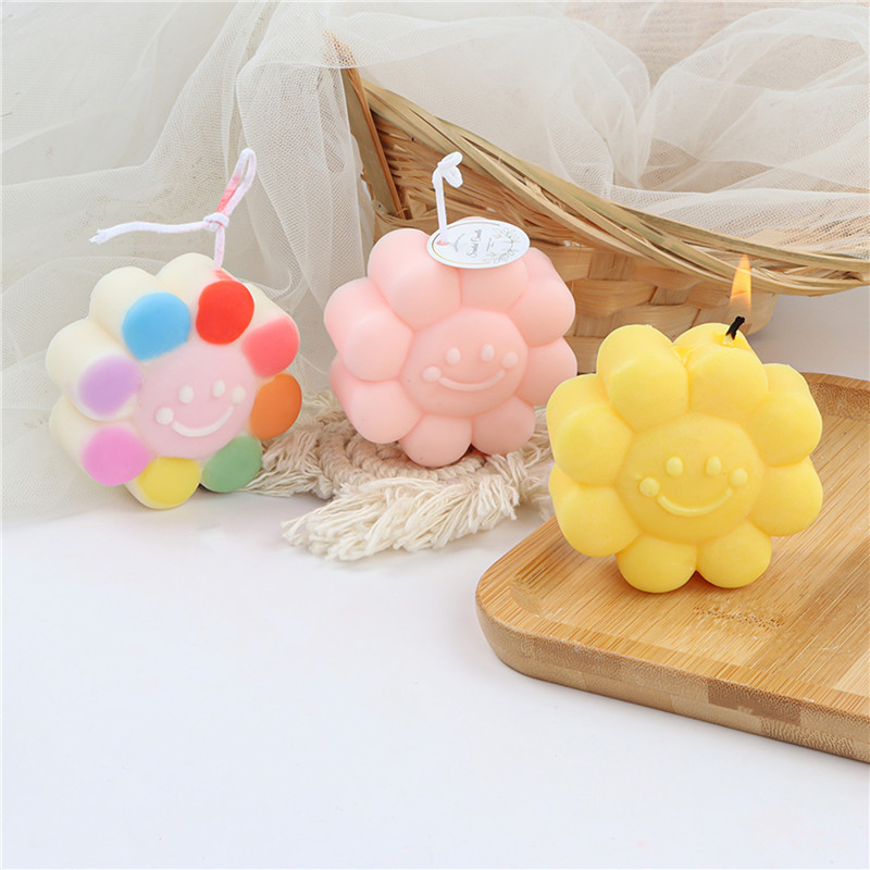 INS Nordic Style silikona ziedlapu ziedu sveces pelējuma smaids DIY aromterapijas ziepju kūka šokolādes fondant pelējuma kāzu suvenīri