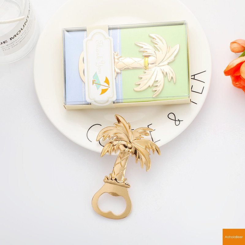 Smieklīga dizaina kokosriekstu koka formas pudeļu attaisāmā dāvana Dāvanas laimīgām kāzām Suvenīri viesiem Cinka sakausējuma alus attaisāmais Smieklīgi ballīšu dāvanas