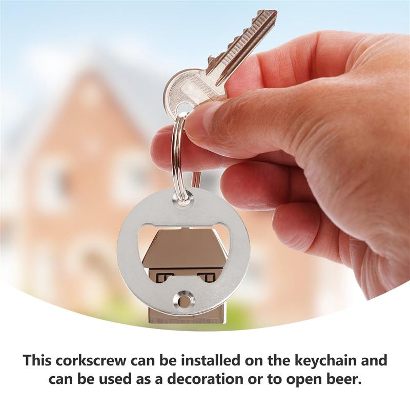 15 vnt apvalaus metalo, stipraus poliruoto butelių atidarytuvo įdėklo dalys alaus butelių atidarytuvo sidabro spalvos