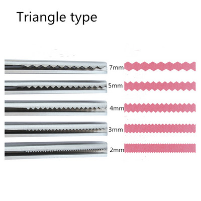 Ψαλίδι ραπτικής από ανοξείδωτο ατσάλι Επαγγελματικές χειροτεχνίες Μοδίστρες Εργαλεία κοπής ζιγκ ζακ Pinking Shear DIY Textile Fabric Scissor