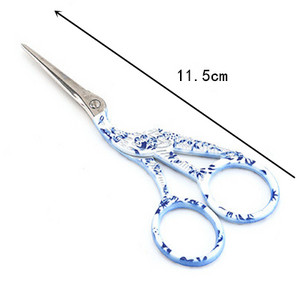 Ar rokām darināti šūšanas piederumi mazas izšūšanas šķēres Rozā zelta vintage papīra šķēres nerūsējošā tērauda retro stārķu šķēres