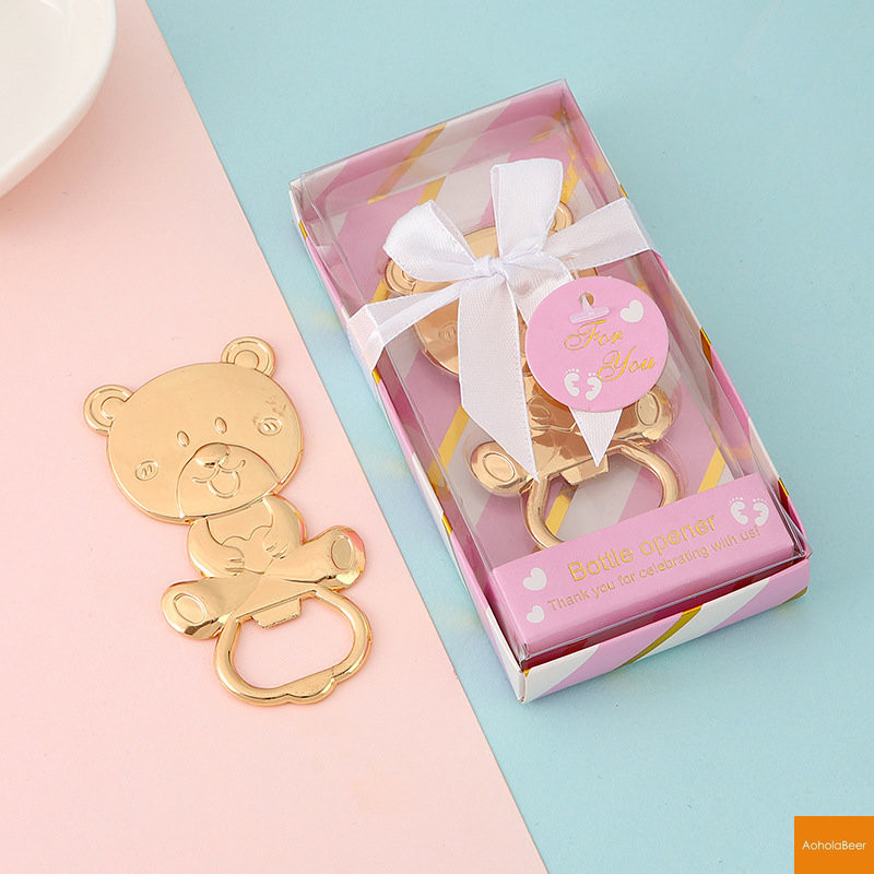 Mazuļa dzimšanas dienas ballītes dāvanas viesiem Lāča formas pudeļu attaisāmais Smieklīgi alus attaisāmie instrumenti Bāra rotājumi Virtuves piederumi Sīkrīki