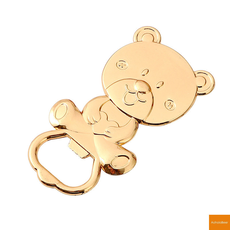 Mazuļa dzimšanas dienas ballītes dāvanas viesiem Lāča formas pudeļu attaisāmais Smieklīgi alus attaisāmie instrumenti Bāra rotājumi Virtuves piederumi Sīkrīki