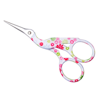 Šķēres Vintage auduma un papīra šūšanas šķēres Retro Tailor zilā un baltā porcelāna vintage celtņa šķēres 4 iespējas