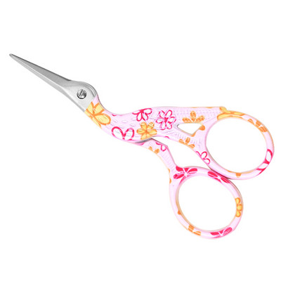 Šķēres Vintage auduma un papīra šūšanas šķēres Retro Tailor zilā un baltā porcelāna vintage celtņa šķēres 4 iespējas