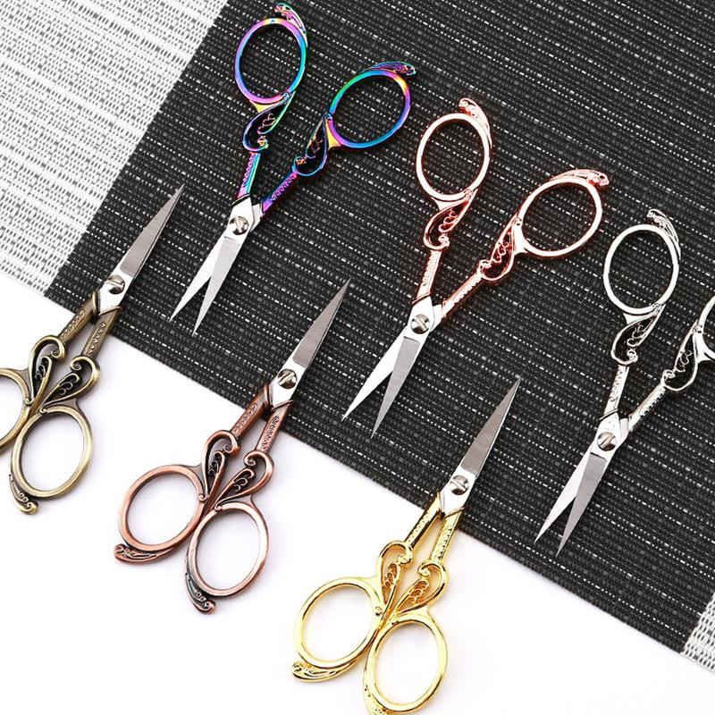 Butterfly Retro Craft Šķēres Nerūsējošais tērauds Izšuvumi Diegi Šķēres Mājsaimniecības tējas maisiņš Šķēres Šūšanas Šķēres