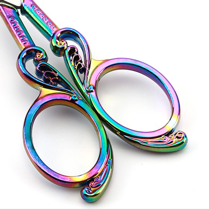 Butterfly Retro Craft Šķēres Nerūsējošais tērauds Izšuvumi Diegi Šķēres Mājsaimniecības tējas maisiņš Šķēres Šūšanas Šķēres