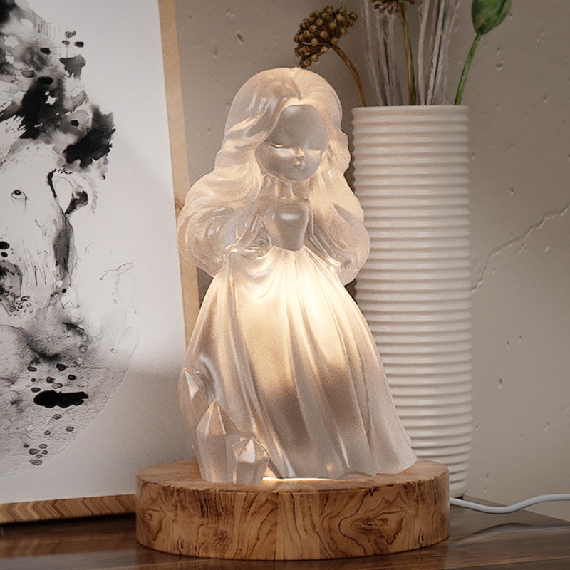 3D Cute Princess Silikona sveces pelējuma eņģelis meitenei ziepju sveķu apmetums pelējuma izgatavošanai DIY cilvēka šokolādes cepšanas rīks mājas dekora dāvana