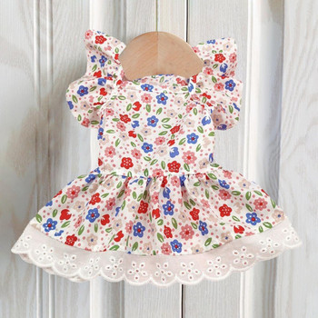 Ελαφρύ φόρεμα για κουτάβι Φόρεμα για κατοικίδια που φοριέται εύκολα Φόρεμα για κατοικίδια με αναπνεύσιμη φούστα πριγκίπισσας