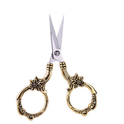 Nerūsējošā tērauda profesionālās šūšanas šķēres šūšanas rīks krustdūriena šķēres Dzija šūšanas piederumi Amatniecības šķēres audumam