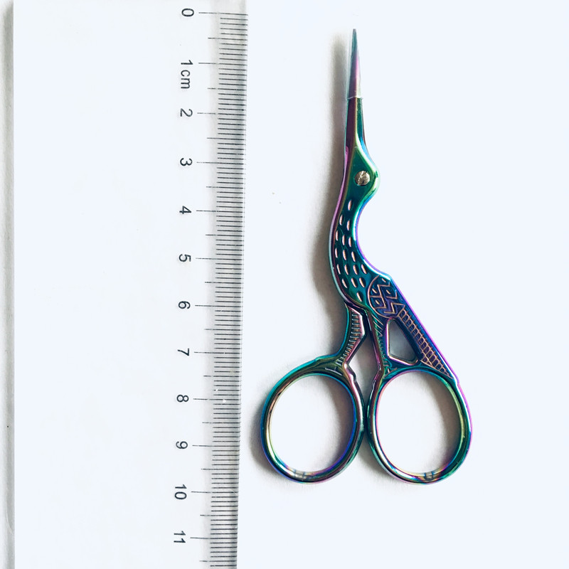 Vintage õmblemine Näputöö Käärid Tööriistad Aksessuaarid Ristpistes Retrotikandid Õmblemine Roostevaba käsitööterasest rätsepakäärid