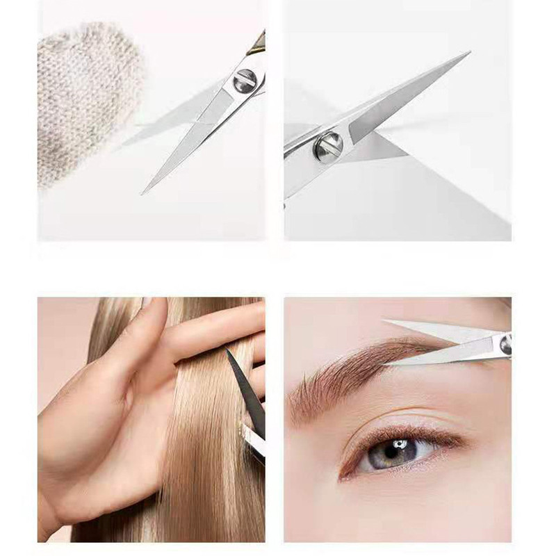 Vintage nerūsējošā tērauda šķēres šūšanas audumu griezējs rokdarbi krustdūrienā izšūšanas šķēres drēbnieku šķēru šūšanas rīki