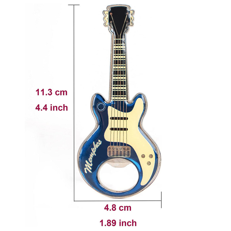 Ανοιχτήρι κιθάρας Μπύρα Κάρτα μπουκαλιού κρασιού Δαχτυλίδι ανοιχτήρι μπουκαλιών Εργαλεία κουζίνας Αξεσουάρ Gadgets Προμήθειες Είδη οικιακού εξοπλισμού Σετ συσκευών