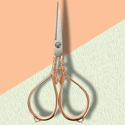 Retro Zakka Šujmašīna Vintage Šķēres Izšūšana Krustdūriens Audums Drēbnieka kopšana DIY Rokdarbi Dūrienu Diegi Šķēres