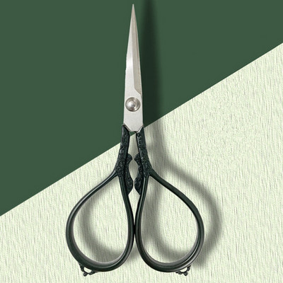 Retro Zakka Šujmašīna Vintage Šķēres Izšūšana Krustdūriens Audums Drēbnieka kopšana DIY Rokdarbi Dūrienu Diegi Šķēres