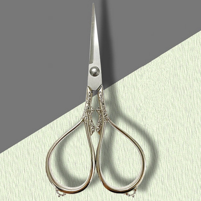 Retro Zakka Šujmašīna Vintage Šķēres Izšūšana Krustdūriens Audums Drēbnieka kopšana DIY Rokdarbi Dūrienu Diegi Šķēres