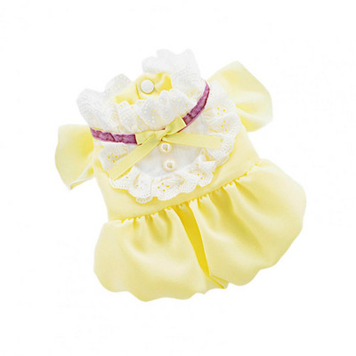 Mājdzīvnieku kleita Istabenes kleita Mežģīņu apkakle Viltus pērļu dekors Uzkrītoša kokvilna Vasaras mājdzīvnieku suņu apģērbi Mājdzīvnieku piederumi