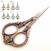 2023. aasta uued teravad roostevabast terasest professionaalsed õmbluskäärid kanga jaoks Euroopa vintage paberikäärid õmblusniidi käärid