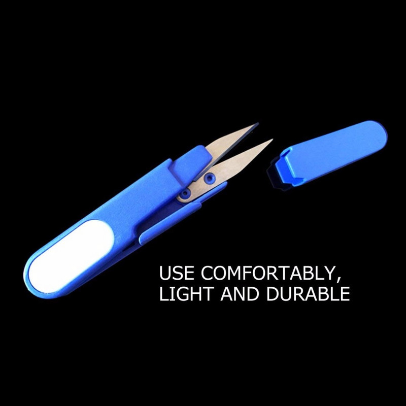 2tk Mitmevärvilised õmbluskäärid U-kujulised siksakäärid Tikandid Tikand Lõngakäärid Metallkäärid näputöökanga jaoks.