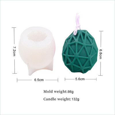 Πασχαλινό καλούπι κεριών 3D λαγουδάκι λαγουδάκι σε σχήμα αυγού σιλικόνης καλούπια για χειροποίητα κεριά σαπούνι Νέα 2023 Εργαλεία διακόσμησης σπιτιού