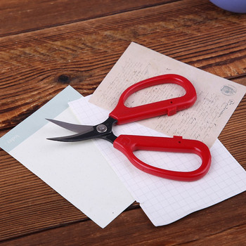 Извити шевни ножици Ножици за бродиране Инструмент за ръкоделие Професионални шивашки ножици за кожен плат Плат Рязане на хартия