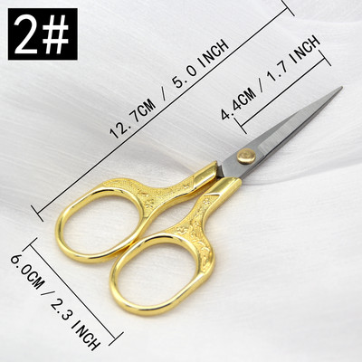 Retro rätsepa käärid ristpistes antiiksed vintage käärid niidid tikandid kääriõmblused kodumajapidamises käsitööks õmblemiseks