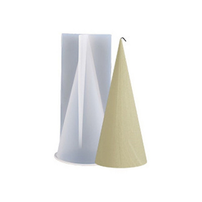 3D-silindriga küünlavorm DIY silikoonküünla vorm koogivaiguvormid 3D kunstivaha küünla valmistamine silikoonist käsitsi valmistatud seebivormid