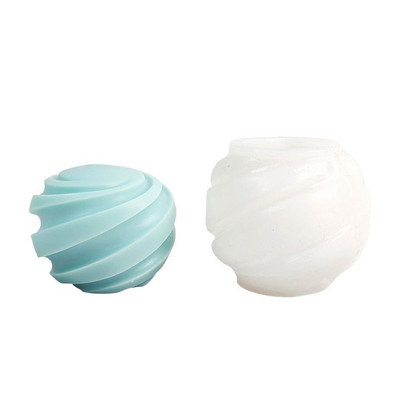 3D-silindriga küünlavorm DIY silikoonküünla vorm koogivaiguvormid 3D kunstivaha küünla valmistamine silikoonist käsitsi valmistatud seebivormid