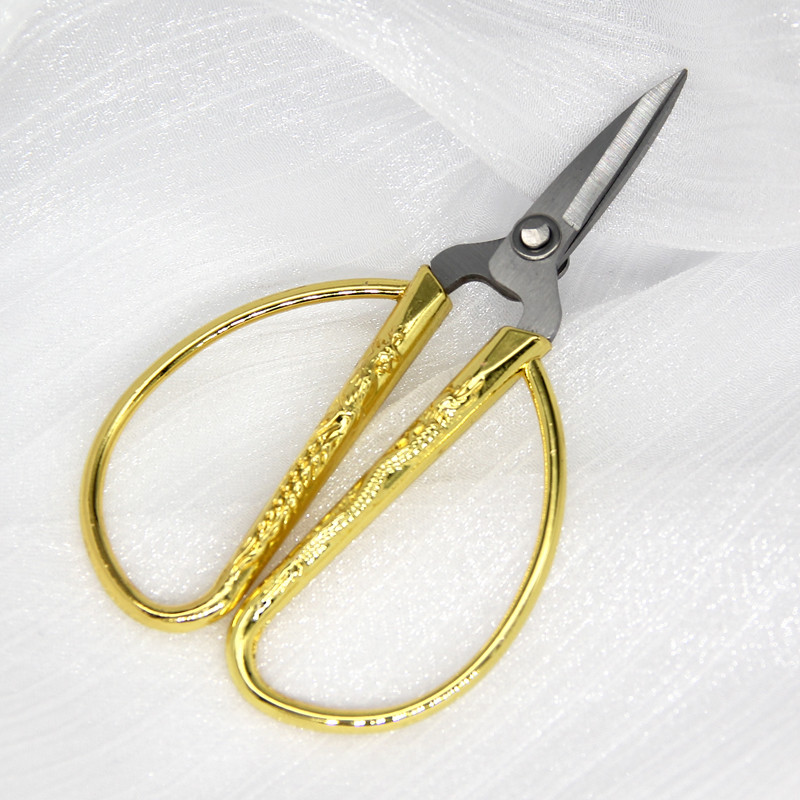 Moodsad roostevabast terasest retroõmbluskäärid, lühikesed lõikurid, vastupidavad kõrgest terasest vintage rätsepakäärid kodukangas meisterdamiseks