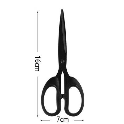 Melnās šķēres Profesionālās drēbnieku šķēres nerūsējošā tērauda šūšanas šķēres izšūšanas šķērveida instrumenti DIY amatniecības biroja grieznēm