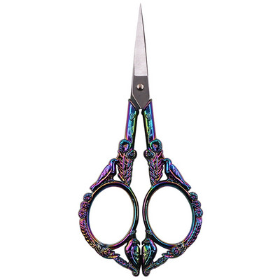 Vintage käärid Antiik paabulinnu kujuga retro käärid tikandid kangas näputöö ristpistes rätsepa käärid õmblustööriistad