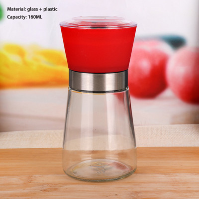 1 tk roostevabast terasest vürtsisoola- ja pipraveski Köök Kaasaskantavad vürtsipurgi konteinerid käsitsi toidu ürdiveskid vidinate pudel