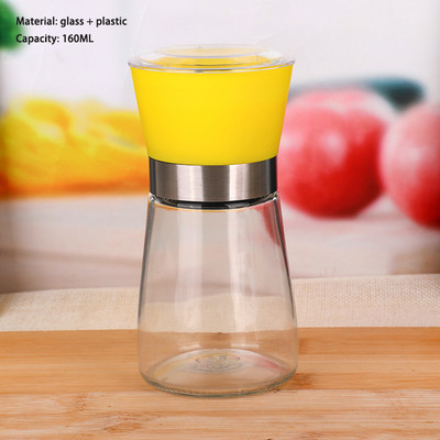 1 tk roostevabast terasest vürtsisoola- ja pipraveski Köök Kaasaskantavad vürtsipurgi konteinerid käsitsi toidu ürdiveskid vidinate pudel