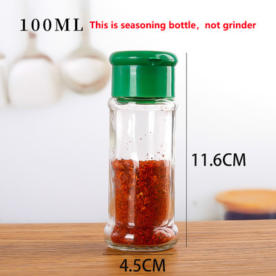 1 tk roostevabast terasest vürtsisoola- ja pipraveski Köök Kaasaskantavad vürtsipurgi konteinerid käsitsi toidu ürdiveskid vidinate pudel