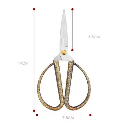 Vintage drēbnieku šķēres nerūsējošā tērauda šķērveida izšuvumi audumi rokdarbu šķēres mājsaimniecības izšuvumi šūšanas šķēres