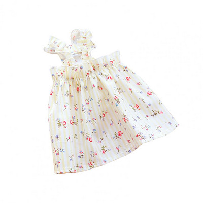 Lilleprintidega kleit Lemmikloomarõivad Koerad õhukesed hingavad Koerariiete jaoks Kostüüm Väike prantsuse buldog Pehme armas suvetüdruk maskotid