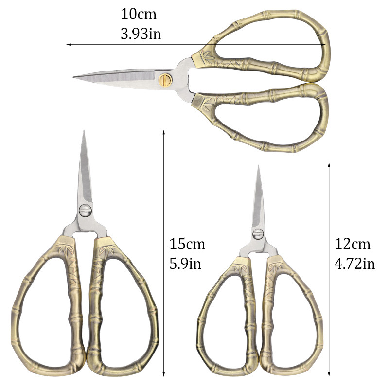 SHWAKK nerūsējošā tērauda vintage izšūšanas šūšana drēbnieku šķēres krustdūriena šķēres DIY audumu drēbju šķērēm