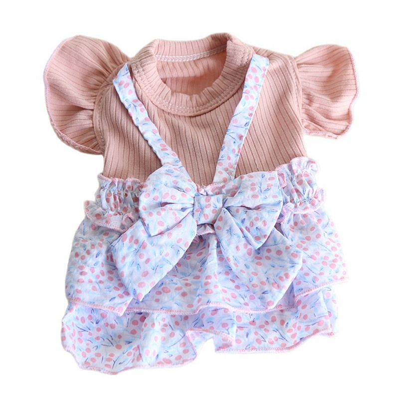 Suņu un kaķu kleita svārki rozā un zilā ziedu plecu siksnas dizains mājdzīvnieku kucēns pavasara/vasaras apģērbs tērps 2 krāsu