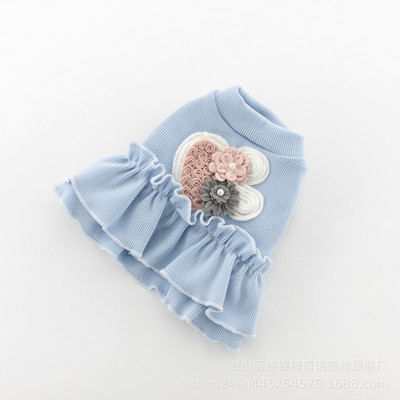 Väike koerakleit Kevadsuvi Printsess Seelik Lemmikloomade Mood Multifilm Vest Kutsikas Magusad Riided Kassisärk Chihuahua Puudel Pomeranian