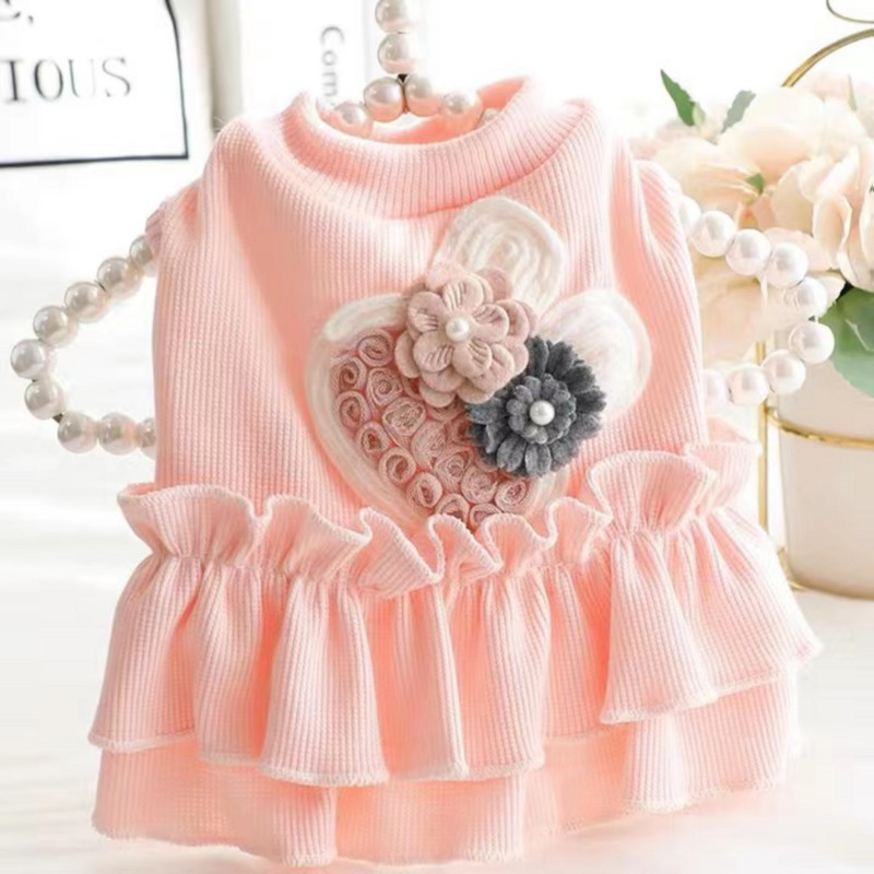 Väike koerakleit Kevadsuvi Printsess Seelik Lemmikloomade Mood Multifilm Vest Kutsikas Magusad Riided Kassisärk Chihuahua Puudel Pomeranian