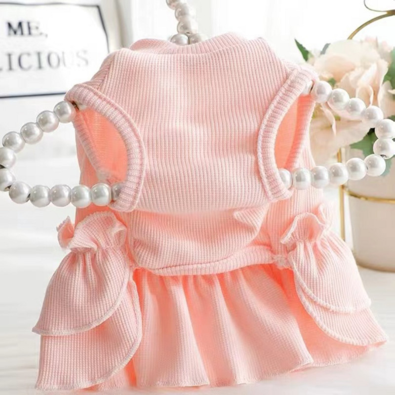 Väike koerakleit Kevadsuvi Printsess Seelik Lemmikloomade Mood Multifilm Vest Kutsikas Magusad Riided Kassisärk Chihuahua Puudel Pomeranian