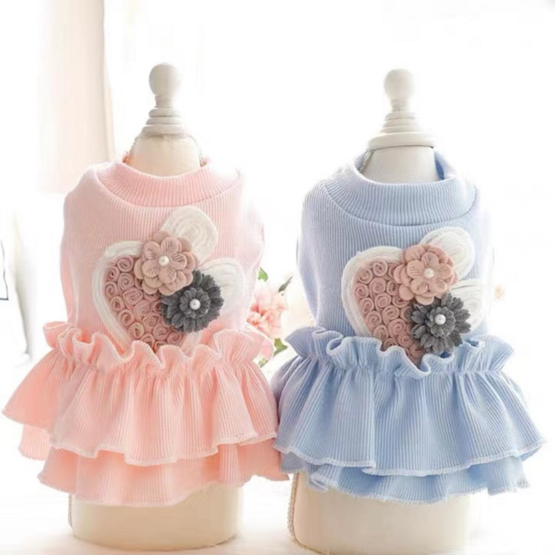 Väike koerakleit Kevadsuvi Printsess Seelik Lemmikloomade Mood Multifilm Vest Kutsikas Magusad Riided Kassisärk Chihuahua Puudel Pomeranian