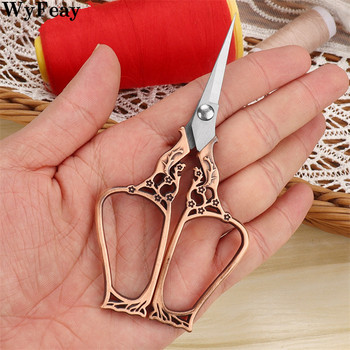 Retro Zakka Vintage Scissors for Diy Paper Antique Embroidery Sewing Gold Tailor Scissor Scissors Cross-stitch Handlework Tools